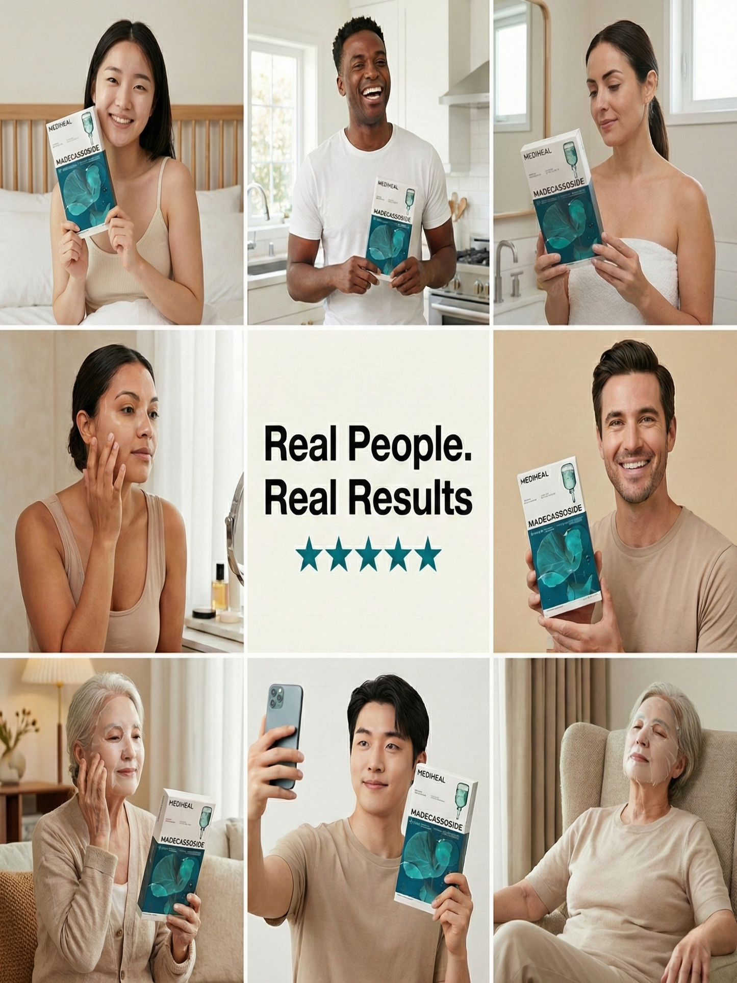 Mediheal Madecassoside Essential Sheet Mask Blemish Repair