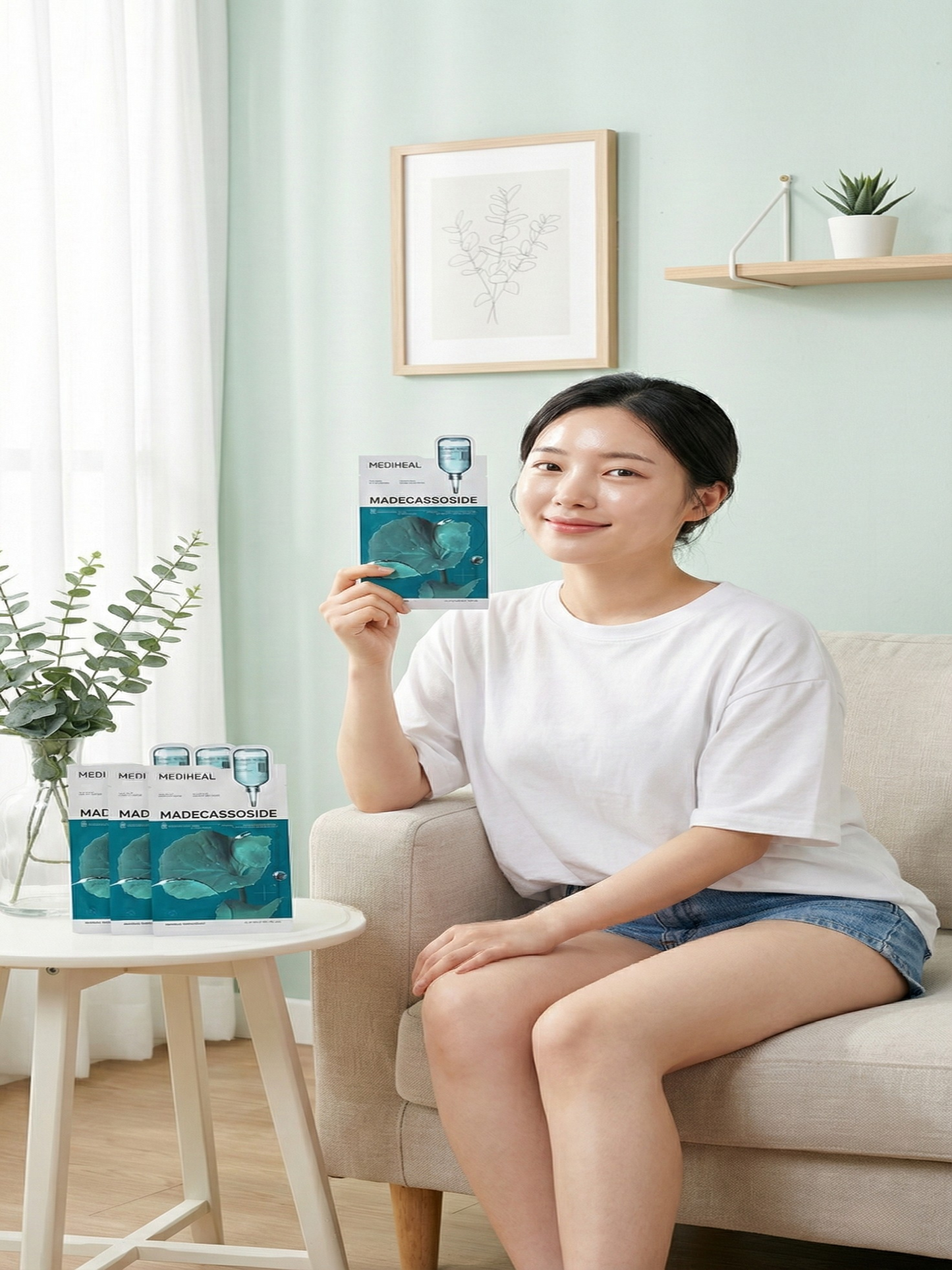 Mediheal Madecassoside Essential Sheet Mask Blemish Repair