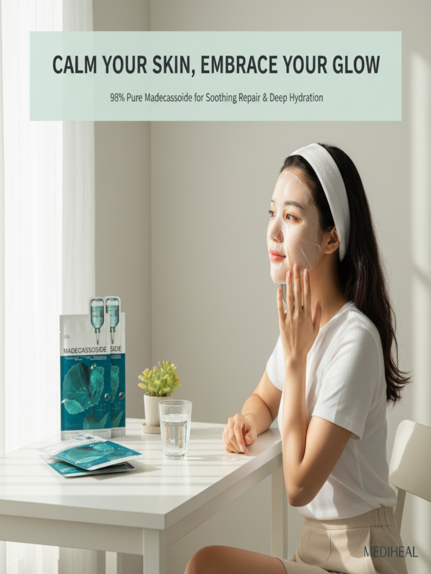 Mediheal Madecassoside Essential Sheet Mask Blemish Repair